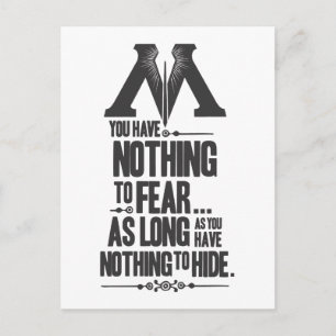 Harry Potter Spell Ministry of Magic Propaganda Postcard