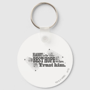 Harry Potter Spell   Our Best Hope Key Ring