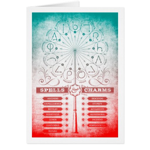 Image of Harry Potter Spell | Spells & Charms Instruction C