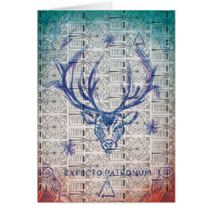 Harry Potter Spell Stag Patronus Sketch