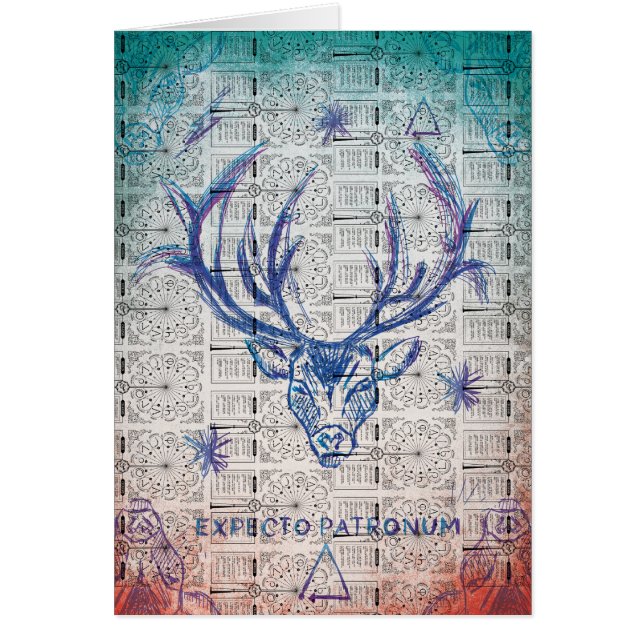Harry Potter Spell | Stag Patronus Sketch (Front)