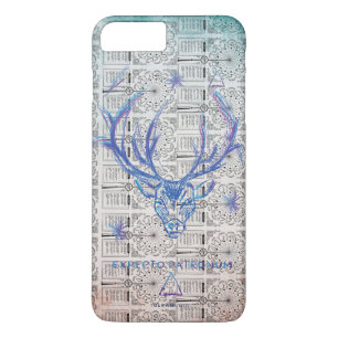 Harry Potter Spell   Stag Patronus Sketch iPhone 8 Plus/7 Plus Case