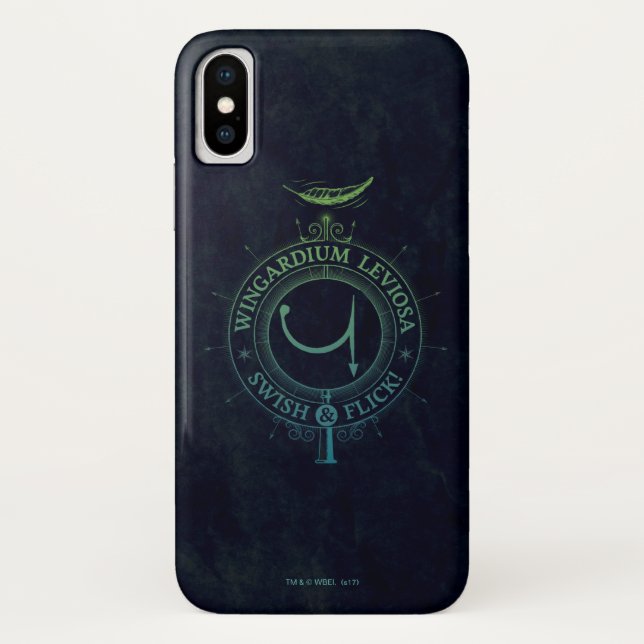 Harry Potter Spell | Wingardium Leviosa Graphic Case-Mate iPhone Case (Back)