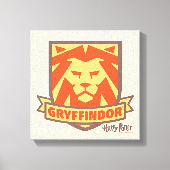 HARRY POTTER™ | Summer Magic GRYFFINDOR™ Crest Canvas Print (Front)