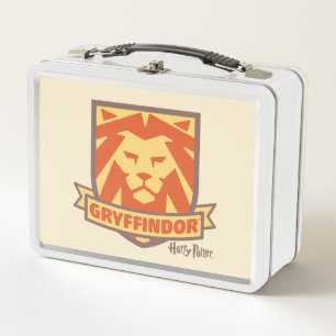 HARRY POTTER™   Summer Magic GRYFFINDOR™ Crest Metal Lunch Box