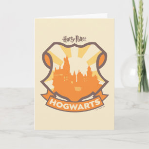 HARRY POTTER™   Summer Magic HOGWARTS™ Crest Card