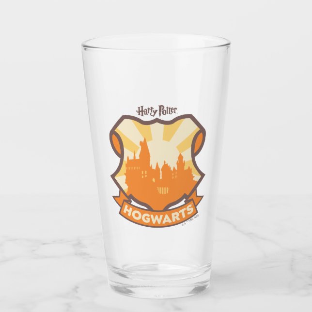 HARRY POTTER™ | Summer Magic HOGWARTS™ Crest Glass (Front)