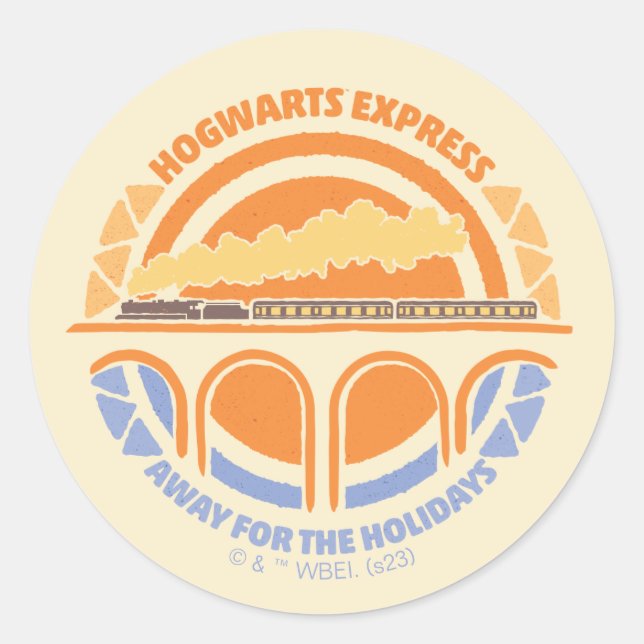 HARRY POTTER™ | Summer Magic HOGWARTS™ Express Classic Round Sticker (Front)