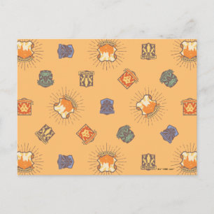 HARRY POTTER™ Summer Magic HOGWARTS™ Pattern Postcard