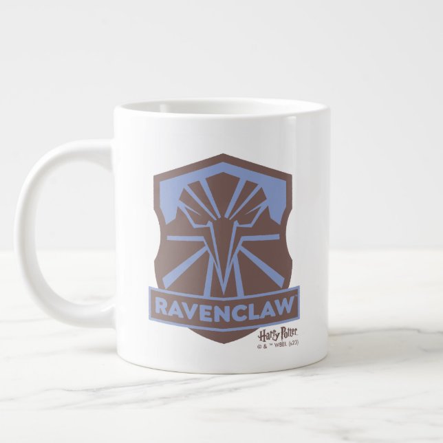 HARRY POTTER™ | Summer Magic RAVENCLAW™ Crest Large Coffee Mug (Left)
