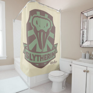 HARRY POTTER™ Summer Magic SLYTHERIN™ Crest Shower Curtain