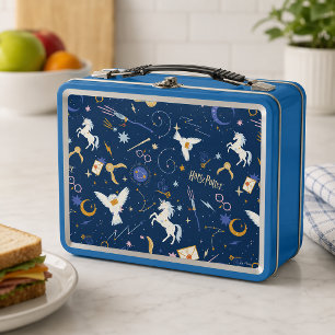 HARRY POTTER™ Summer Solstice Icon Pattern Metal Lunch Box