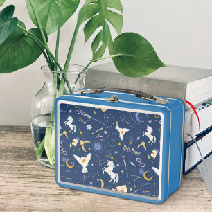 HARRY POTTER™ Summer Solstice Icon Pattern Metal Lunch Box