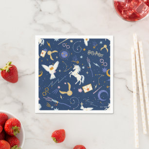 HARRY POTTER™ Summer Solstice Icon Pattern Napkin