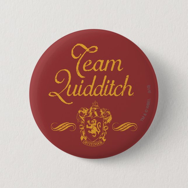 Harry Potter | Team QUIDDITCH™ 6 Cm Round Badge (Front)