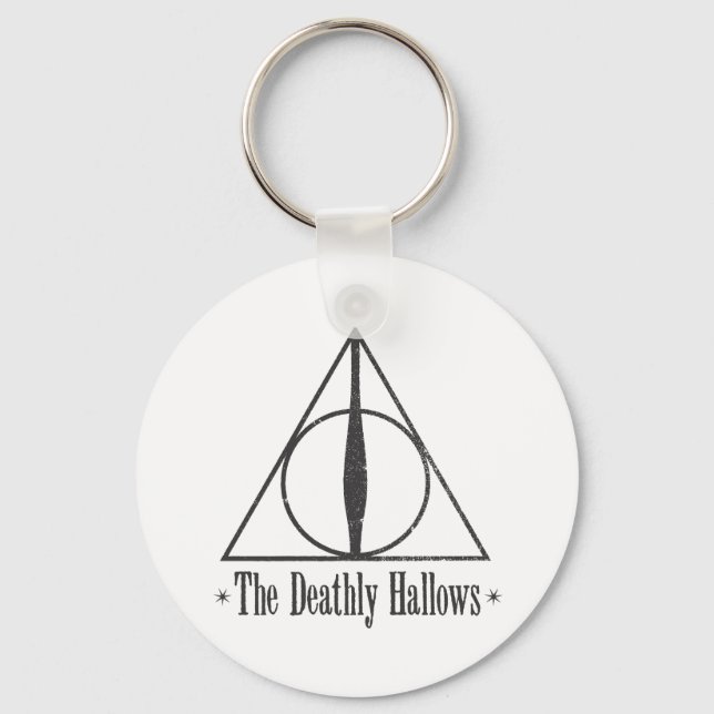 Harry Potter | The Deathly Hallows Emblem Key Ring (Front)