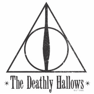 Harry Potter The Deathly Hallows Emblem Photo Sculpture Key Ring