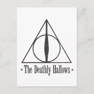 Harry Potter   The Deathly Hallows Emblem Postcard