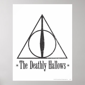 Harry Potter | The Deathly Hallows Emblem Poster