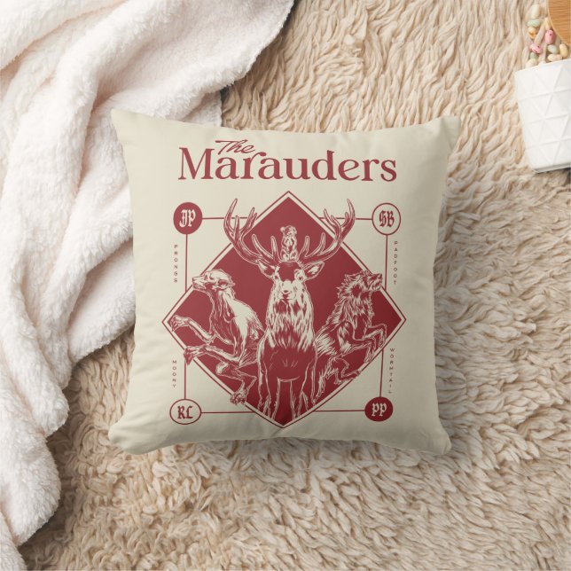 HARRY POTTER™ The Marauders Animagus Graphic Cushion (Blanket)