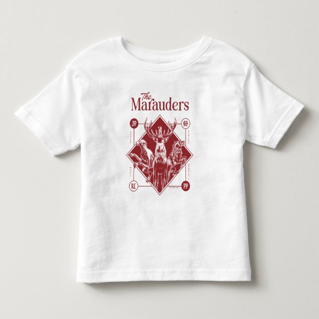 HARRY POTTER™ The Marauders Animagus Graphic Toddler T-Shirt (Front)