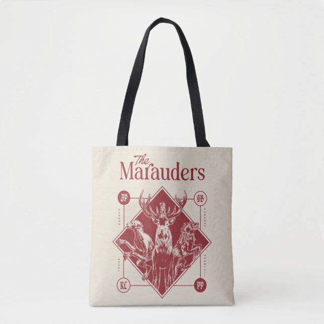 HARRY POTTER™ The Marauders Animagus Graphic Tote Bag (Front)