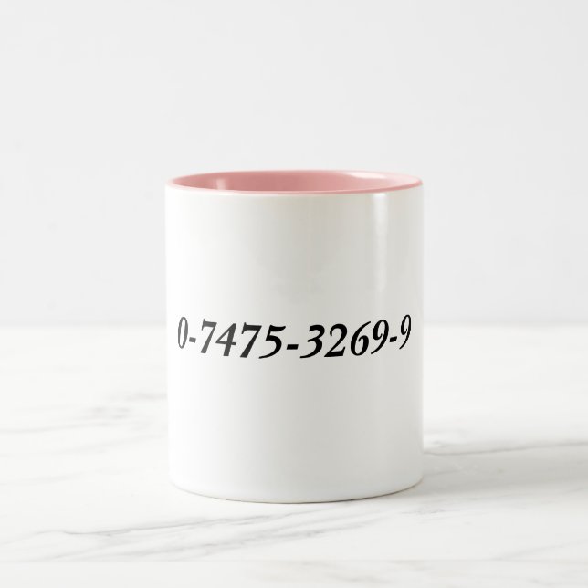 "Harry Potter & the Philosopher's Stone" ISBN Mug (Center)