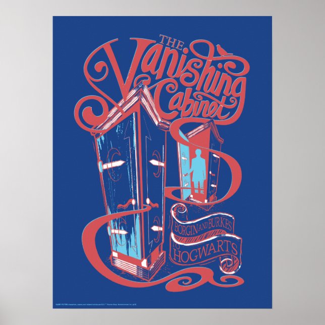 Harry Potter | The Vanishing Cabinet Poster (Front)