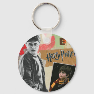 Harry Potter Then and Now Key Ring