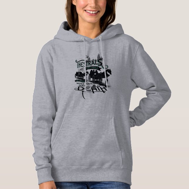 Harry Potter | Thestrals Typography Graphic Hoodie (Front)