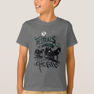 Harry Potter Thestrals Typography Graphic T-Shirt