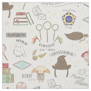 HARRY POTTER™ Tiny Magic Pattern Fabric