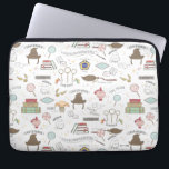 HARRY POTTER™ Tiny Magic Pattern Laptop Sleeve<br><div class="desc">Check out this sweet,  whimsical magic-inspired pattern from the beloved wizarding world. Featuring adorable watercolor depictions of Dobby,  Hedwig,  Sorting Hat,  along with magical items and spells,  this cute pattern can be found on your favorite custom Zazzle products,  from home décor to apparel.</div>