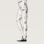 HARRY POTTER™ Tiny Magic Pattern Leggings<br><div class="desc">Check out this sweet,  whimsical magic-inspired pattern from the beloved wizarding world. Featuring adorable watercolor depictions of Dobby,  Hedwig,  Sorting Hat,  along with magical items and spells,  this cute pattern can be found on your favorite custom Zazzle products,  from home décor to apparel.</div>