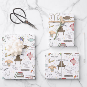 HARRY POTTER™ Tiny Magic Pattern Wrapping Paper Sheet