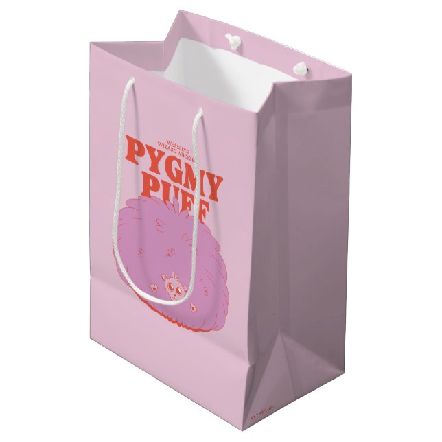 HARRY POTTER™ | Weasley's Wizard Pygmy Puff Medium Gift Bag (Front Angled)