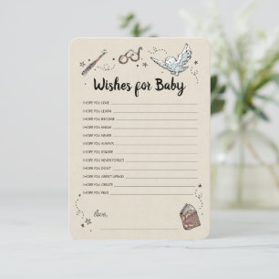 Harry Potter - Wishes for Baby Invitation