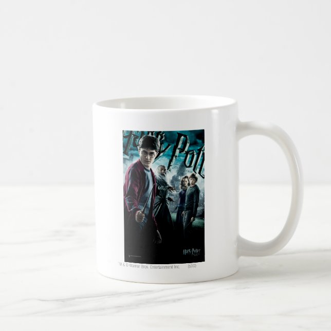 Harry Potter With Dumbledore Ron and Hermione 1 Coffee Mug (Right)