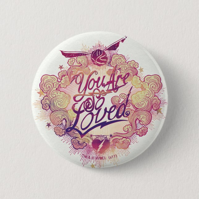 Harry Potter | You Are So Loved 6 Cm Round Badge (Front)