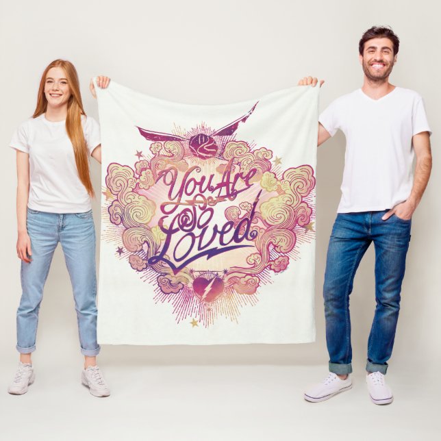 Harry Potter | You Are So Loved Fleece Blanket (In Situ)