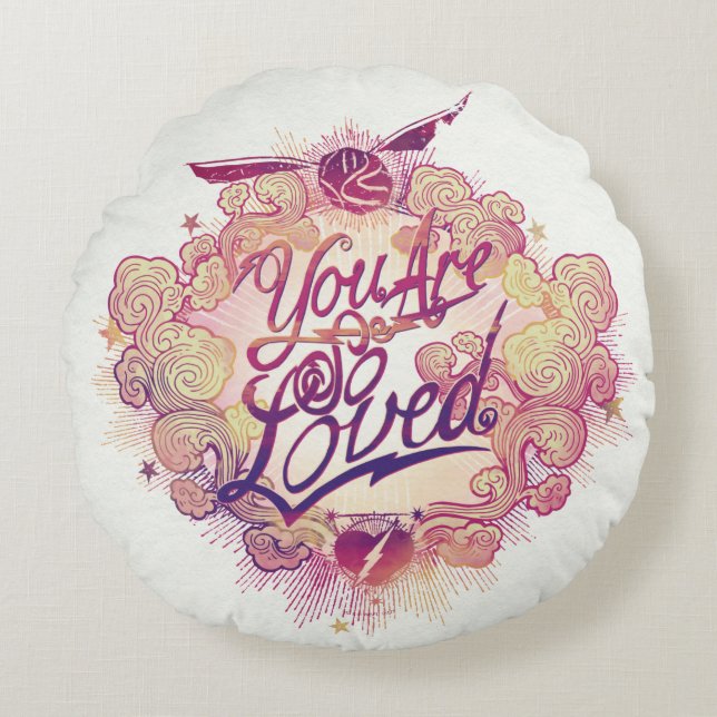 Harry Potter | You Are So Loved Round Cushion (Front)