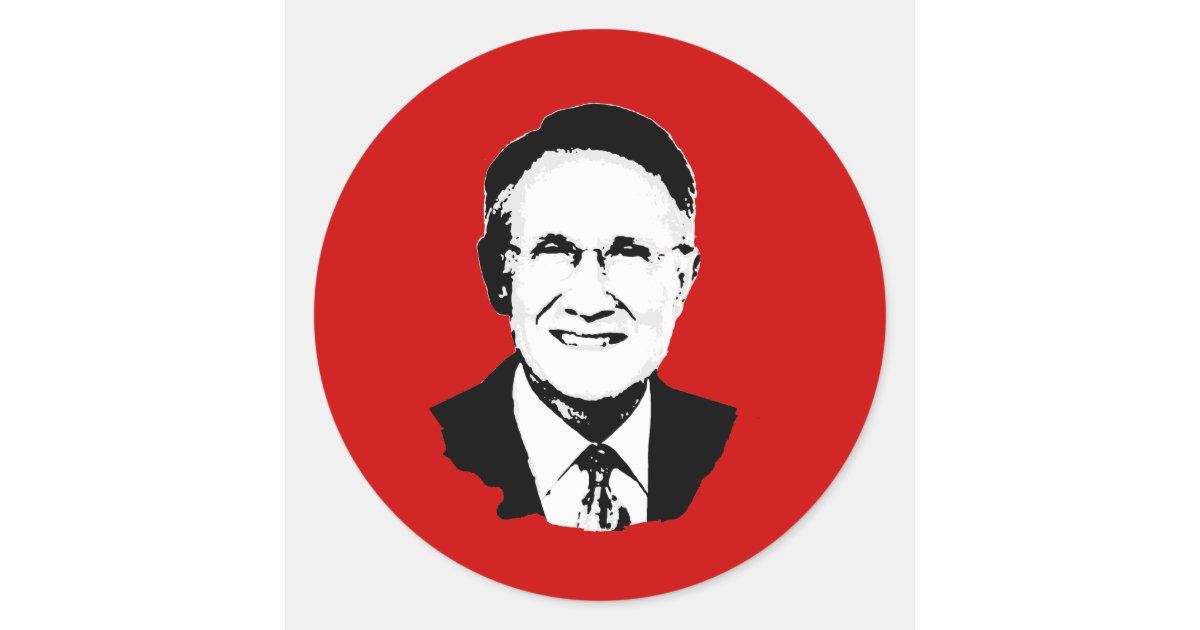 Harry Reid Classic Round Sticker | Zazzle