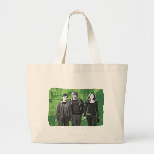 Harry, Ron, and Hermione 1 Large Tote Bag