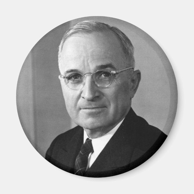 Harry S. Truman 33rd President Magnet (Front)