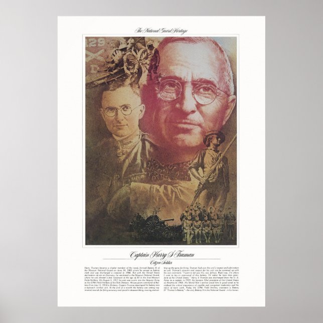 Harry S. Truman Citizen Soldier Poster (Front)