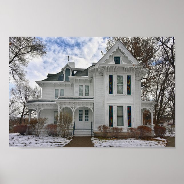 Harry S. Truman Home, Snow, Independence, Missouri Poster (Front)