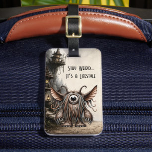 Harry – The Big-Eyed Beastie Luggage Tag
