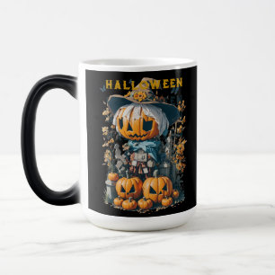 Harry, the Halloween Scarecrow Magic Mug