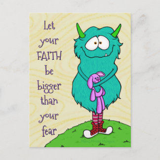 Harry the Monster, postcard