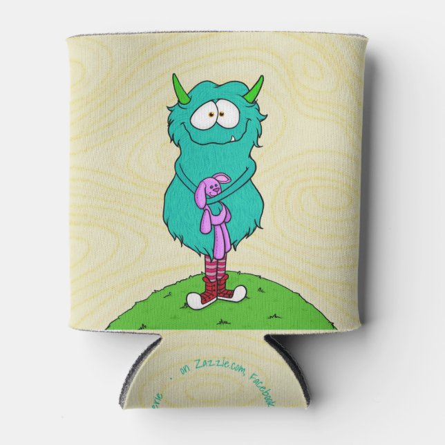 Harry the Monster w/quote, can cooler (Front)